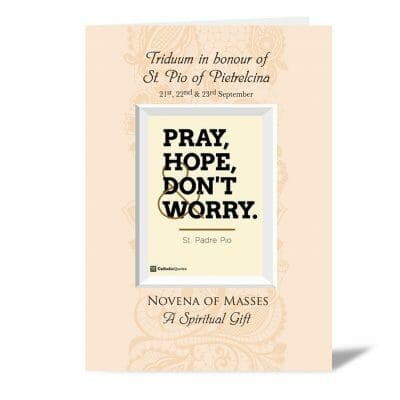 Triduum Shared Novena Mass for the Living - (d)
