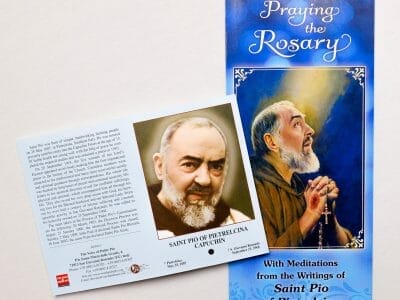 Prayer Cards & Relic Leaflets